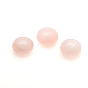 DONUT onice rosa 5x12 mm GAVBARI, pietra semipreziosa 