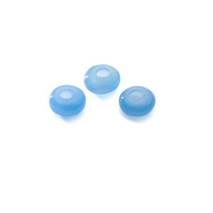 DONUT onice blu 2,9x8 mm GAVBARI, pietra semipreziosa 