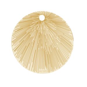 Girare pendente*oro 585*LKZ14K-50122 - 0,30 13x13 mm
