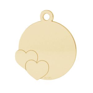 Girare pendente*oro 585*LKZ14K-50120 - 0,30 15x16,7 mm