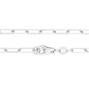 Catena Anker con gli diamanti*argento 925*LRW 090 D 45 cm