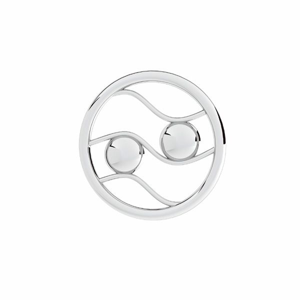 Il giro pendente argento 925, ODL-00950 15,4x15,4 mm