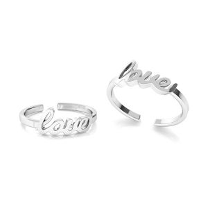 Love squillo, argento 925, U-RING ODL-00686 18,9x19 mm