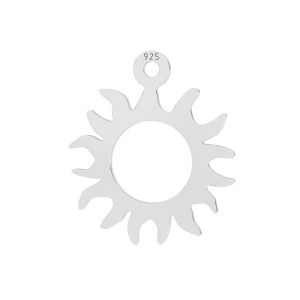 Sole pendente argento 925, LKM-3130 - 0,50 12,8x14,7 mm