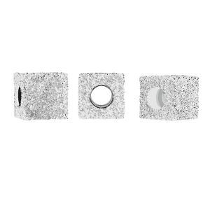Cubo perline pendente*argento 925*BDS OWS-00207 5,3x5,3 mm