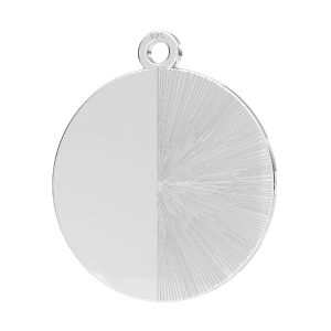 Girare pendente, argento 925, LKM-3133 17x19,7 mm