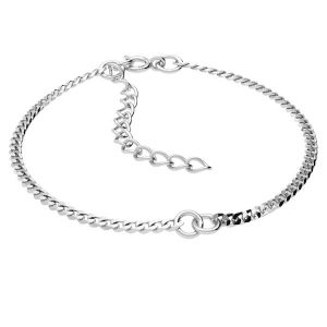 Base per bracciali*argento 925*PD 50 BRACELET 39 15+4 cm