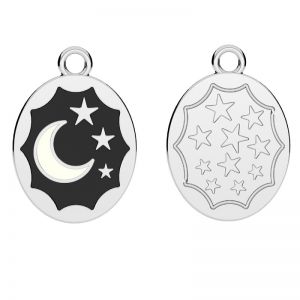 Luna pendente*argento 925*ODL-01147 13,5x19,5 mm ver.2