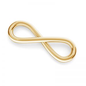 Segno di infinito ciondolo*oro 585*INFINITY 21 1,1x6,5x18 mm