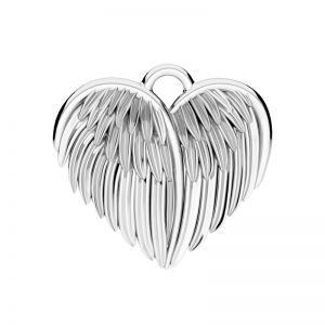 Cuore pendente ,argento 925, ODL-01157 13,8x15 mm