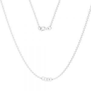 Base catena ROLO, 2 pezzi*argento AG 925*ROLO 025/D CHAIN 71 41 cm