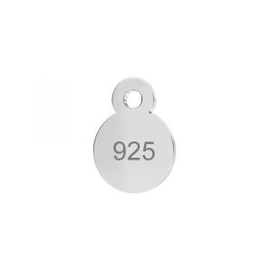 Il giro mini pendente argento 925, LKM-3272 - 0,50 5x7 mm