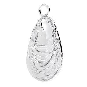 Conchiglia pendente*argento 925*ODL-00769 17x31,5 mm