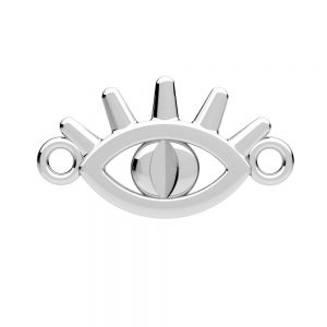 Ciondolo occhio del profeta, argento 925, ODL-01216 10,5x19,4 mm