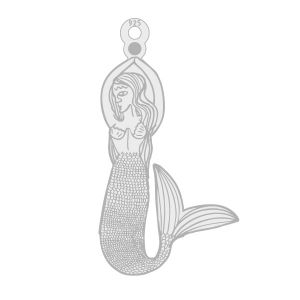 Ciondolo*argento 925*LKM-3295 - 0,80 10,6x19,3 mm