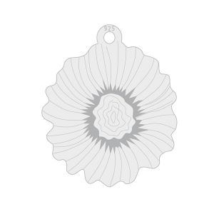 Ciondolo*argento 925*LKM-3292 - 0,80 15x18 mm