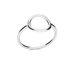 Il giro squillo, argento 925, RING ODL-01069 10x18,5 mm R-11