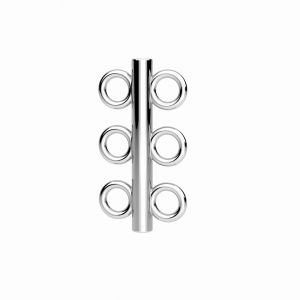 Connettore, argento 925*ODL-01286 11x20,8 mm