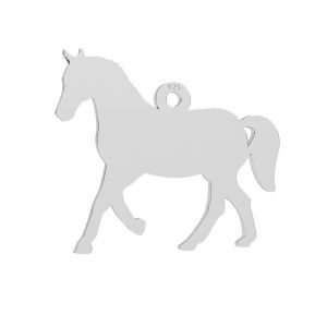 Cavallo pendente, argento 925*LKM-3267 - 05 15,6x18 mm