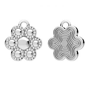 Fiore pendente*argento 925*ODL-01341 12x13,2 mm