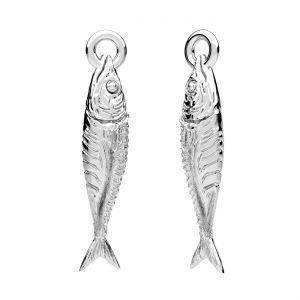 Pesce pendente*argento 925*ODL-01402 4,2x22,8 mm