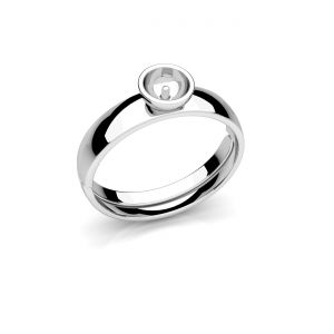 Squillo dimensione universale - incastonatura di perle*argento 925*U-RING ODL-01306 3,2x16 mm