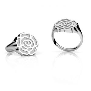 Anello a rosa, montatura in resina*argento 925*OWS-00311 2,3x13,4 mm R-15