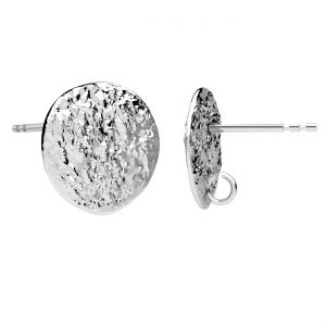 Orecchini rotondi, argento 925, KLS ODL-01492 12,4x12,7 mm