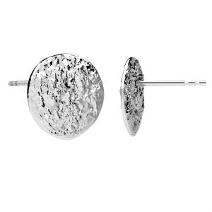 Orecchini rotondi, argento 925, KLS ODL-01493 12,4x12,7 mm
