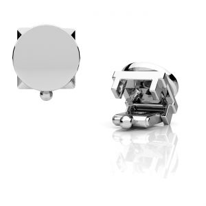 Ciondolo sostituibile - forma rotonda*argento AG 925*OWS-00588 5,8x5,8 mm