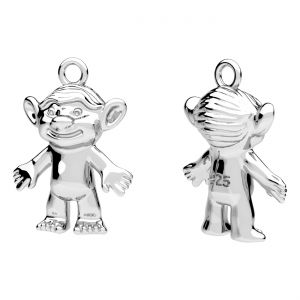 Pendente - drago*argento AG 925*CON-1 OWS-01138 12x16,3 mm
