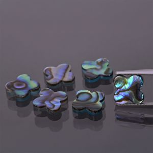 Quadrifoglio in conchiglia Paua 10x10 MM