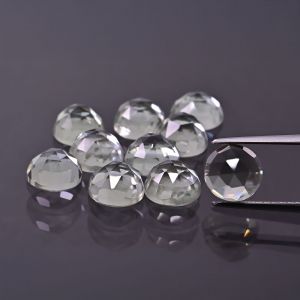 Rosetta - prasiolite 6 MM