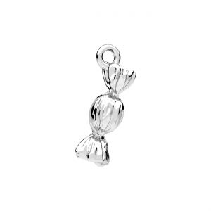 Ciondolo - ballerina con cerchio*argento AG 925*CON-1 OWS-01127 6x15,7 mm
