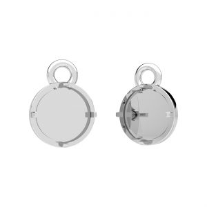 Pendente - grande montatura per resina*argento AG 925*CON-1 OWS-01031 7,3x9,1 mm