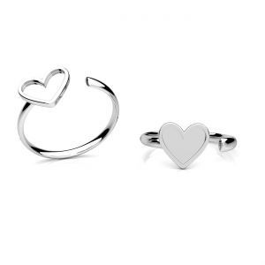 Anello universale - sfere*argento AG 925*U-RING OWS-01185 8,8x18,8 mm
