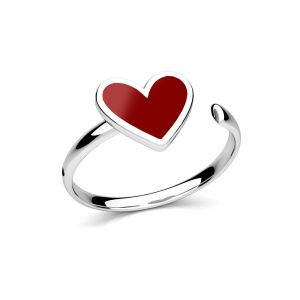 Anello universale - sfere*argento AG 925*U-RING OWS-01185 8,8x18,8 mm ver.3