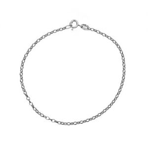 Bracciale a catena tipo Rolo*argento AG 925*R034B - 18 cm  