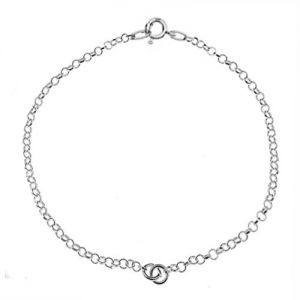 Bracciale a catena tipo Rolo*argento AG 925*S-BRACELET 8 - 15 cm  