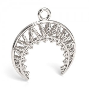 Pendant - moon*sterling silver AG 925*S-CHARM 658  