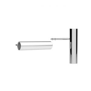 Orecchino a perno con tubo dritto*argento AG 925*KLS-44 4x11x13 mm
