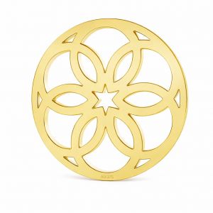 Rosone ciondolo pendante*oro 375*LKZ9K-50111 - 0,30 13x13 mm