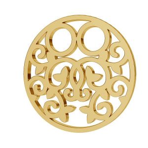 Il giro oro 8K pendente LKZ8K-30005 - 0,30 13x13 mm