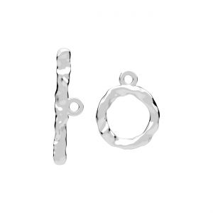 Chiusura ad ginocchiera*argento AG 925*ZAM 20 SET ODL-01657 5x19 mm