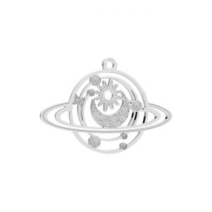 Ciondolo - sistema solare*argento AG 925*LKM-3474 - 0,50 17x24,6 mm