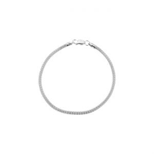 Bracciale Coreana con serratura*argento AG 925*CORBFLD 3 19 cm